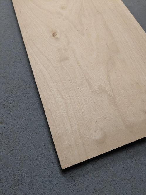 Berken fineer | 210x18 cm, Doe-het-zelf en Verbouw, Platen en Panelen, Nieuw, Multiplex, Minder dan 20 mm, Verzenden