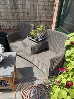 Wicker bankje, Ophalen of Verzenden, Zo goed als nieuw, Wicker, 2 zitplaatsen