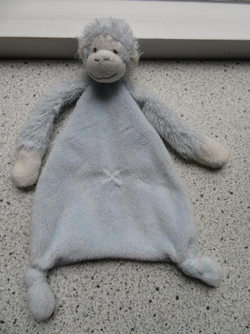 Knuffeldoek aap of aapje Monkey Micky Happy Horse blauw/wit, Kinderen en Baby's, Speelgoed | Knuffels en Pluche, Overige typen