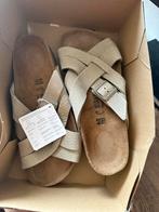 Nieuwe Birkenstock Sandalen - Maat 40 (waarde 179), Ophalen, Nieuw, Beige, Sandalen of Muiltjes