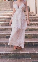 Self Portrait - Witte kanten jurk - Zomerjurk - maat S, Kleding | Dames, Wit, Ophalen of Verzenden, Zo goed als nieuw, Maat 36 (S)