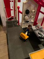 Playmobil Brandweerkazerne met Auto en Figuren, Ophalen of Verzenden, Zo goed als nieuw