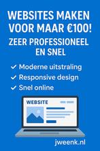 Professionele Website op Maat voor Slechts €100, Ophalen