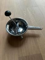 Passeerzeef O.M.A.C. met 3 zeefbladen, van rvs, Ophalen of Verzenden, Gebruikt