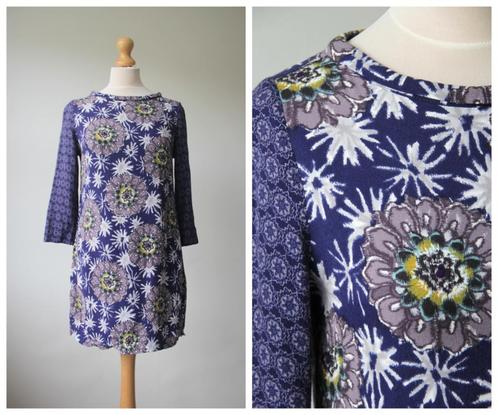 White Stuff - mooie blauwe tuniek / lange top / maat S, Kleding | Dames, Blouses en Tunieken, Zo goed als nieuw, Maat 36 (S), Blauw