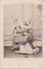 zaans kostuum kleding zaanse klederdracht traditie folklore, Verzamelen, Ophalen of Verzenden, Voor 1920, Ongelopen, Klederdracht