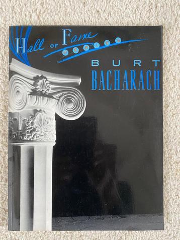 Bladmuziek Burt Bacharach Hall of Fame in goede staat. beschikbaar voor biedingen