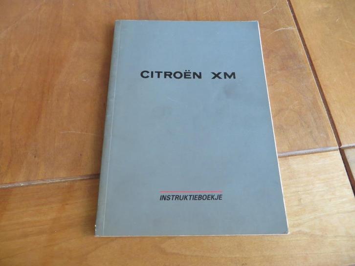 Instructieboek Citroen XM, XM V6 1989, Auto diversen, Handleidingen en Instructieboekjes, Ophalen of Verzenden