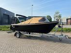Maassloep 590 TENDER 20 pk, Watersport en Boten, Sloepen, Ophalen, 10 tot 30 pk, Zo goed als nieuw, 3 tot 6 meter