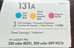 HP toners 3X 131A Magenta, Cyan, Yellow, Computers en Software, Printerbenodigdheden, Ophalen of Verzenden, Nieuw, Cartridge, Hp