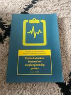 Kritisch denken binnen verpleegkundig proces, Ophalen of Verzenden, Beta, Zo goed als nieuw, HBO