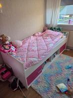 Kinderbed met opbergruimte, 85 tot 100 cm, Gebruikt, Ophalen of Verzenden, Lattenbodem