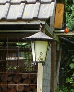 Antieke buitenlamp, Ophalen