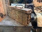 Schuurvondst Mg kist met battle damage, Ophalen of Verzenden, Duitsland, Kist of Geocache