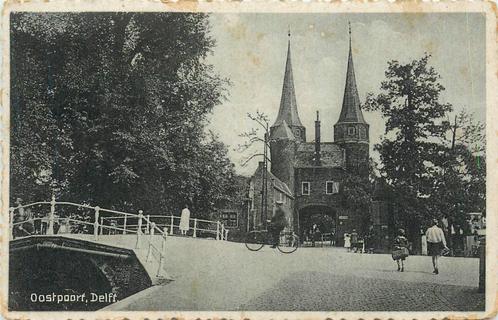(386-263-037) Delft Oostpoort, Verzamelen, Ansichtkaarten | Nederland, Zuid-Holland, Verzenden