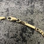 14k gouden armband massief schakel valkenoog, Ophalen of Verzenden, Zo goed als nieuw, Goud