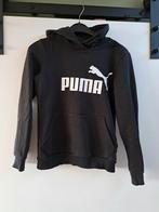 Zwarte PUMA meisjes hoodie/trui mt.134/140, Kinderen en Baby's, Kinderkleding | Maat 134, Meisje, Trui of Vest, Puma, Ophalen of Verzenden