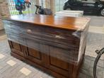Massief mahonie houten dressoir, Antiek en Kunst, Antiek | Meubels | Kasten, Ophalen