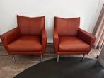 Design on stock Toma - 2 fateuils, Ophalen, Gebruikt, 75 tot 100 cm, Leer
