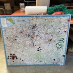 Falk Kaart van België op Whiteboard Magneetbord 121x100cm, Falk, Ophalen of Verzenden, Zo goed als nieuw, Falk