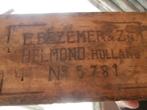 Sigarenplank van hout antieke sigaar e bezemer en zn helmond, Antiek en Kunst, Antiek | Gereedschap en Instrumenten, Ophalen of Verzenden
