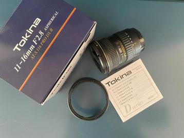 Tokina 11-16mm F2.8 Aspherical AT-X PRO DX voor CANON beschikbaar voor biedingen