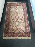 Indo Keshan wollen tapijt - 156x92cm, Huis en Inrichting, Stoffering | Tapijten en Kleden, Gebruikt, Crème, 150 tot 200 cm, Rechthoekig