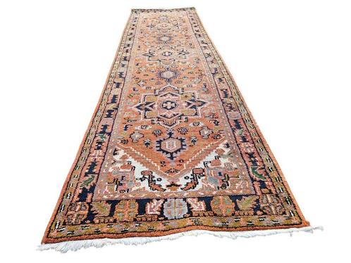 Prachtig handgeknoopte perzische loper 85 x 300 cm, Huis en Inrichting, Stoffering | Tapijten en Kleden, Gebruikt, 200 cm of meer