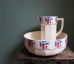 Lampetstel, art deco periode, Badonviller, demi porcelaine, Ophalen
