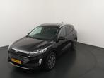 Ford Kuga Titanium X PHEV 225pk | 20"LM velgen | Trekhaak |, Auto's, Ford, 14 kWh, Gebruikt, Zwart, 4 cilinders