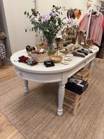 Ovale eettafel, Ophalen, Gebruikt, 50 tot 100 cm, Vijf personen of meer