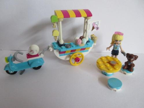 41389, Friends, Stephanie's ijsjeskar., Kinderen en Baby's, Speelgoed | Duplo en Lego, Zo goed als nieuw, Lego, Complete set, Ophalen