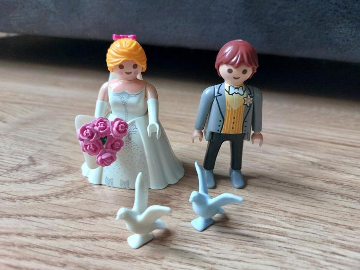 Playmobil 5163 - Bruidspaar, Kinderen en Baby's, Speelgoed | Playmobil, Zo goed als nieuw, Los playmobil, Ophalen of Verzenden