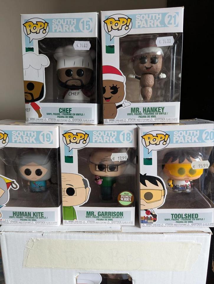 Funko Pops van South Park, Verzamelen, Poppetjes en Figuurtjes, Nieuw, Ophalen of Verzenden