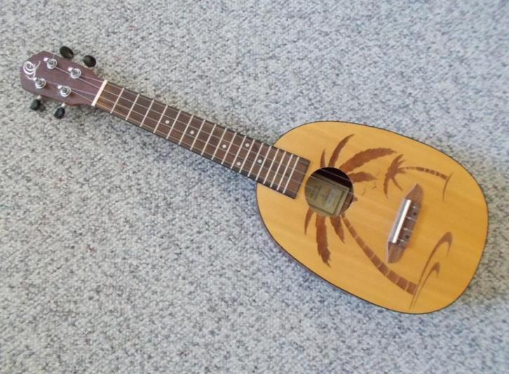 Ortega RUPA5 pineapple concert ukulele, Muziek en Instrumenten, Snaarinstrumenten | Overige, Zo goed als nieuw, Ukelele, Ophalen