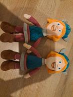 2x wickie de viking knuffels studio 100, Ophalen of Verzenden, Zo goed als nieuw, Beeldje of Poppetje