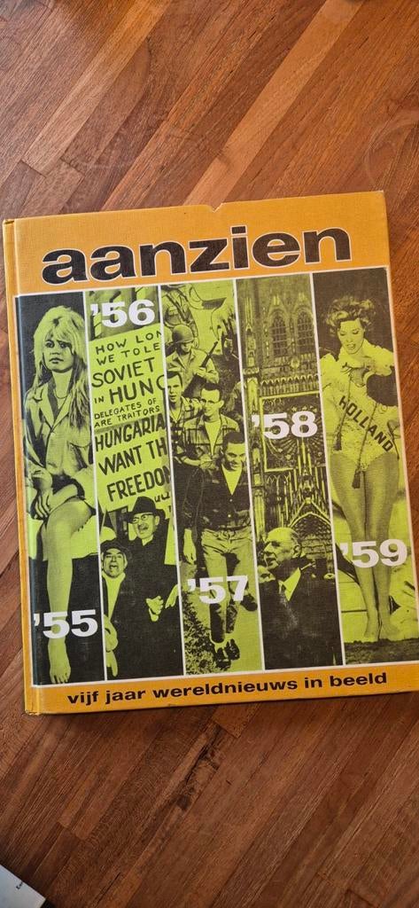 Aanzien Jaaroverzicht 1955-1959 - Wereldnieuws in Beeld, Ophalen of Verzenden, 20e eeuw of later, Gelezen