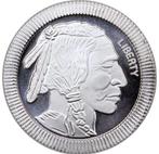 1 oz zilver 1 ounce silver buffalo stacker 99.9% uit Amerika, Postzegels en Munten, Munten | Amerika, Zilver, Ophalen of Verzenden