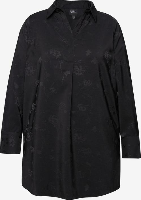 Zwarte tuniek, maat 50/52, Ulla Popken, Kleding | Dames, Grote Maten, Zo goed als nieuw, Blouse of Tuniek, Zwart, Ophalen of Verzenden