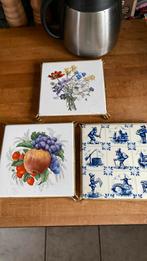 Vintage keramische onderzetters, Ophalen