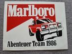 Sticker Marlboro / Abenteuer Team 1986, Ophalen of Verzenden, Zo goed als nieuw, Auto of Motor