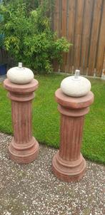 Set betonnen olielampen, overige betonnen set olie lampen, Ophalen of Verzenden, Zo goed als nieuw