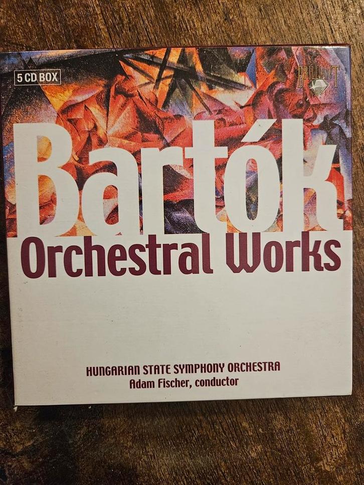 Bartók Orchestral Works - 5 CD Box, Cd's en Dvd's, Cd's | Klassiek, Zo goed als nieuw, Orkest of Ballet, Modernisme tot heden