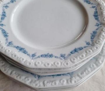 Rosenthal Classic Rose witte relief borden blauwe bessen  beschikbaar voor biedingen