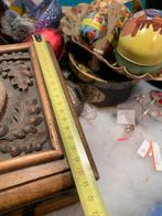 Antiek zwarte woud kist, Antiek en Kunst, Ophalen of Verzenden