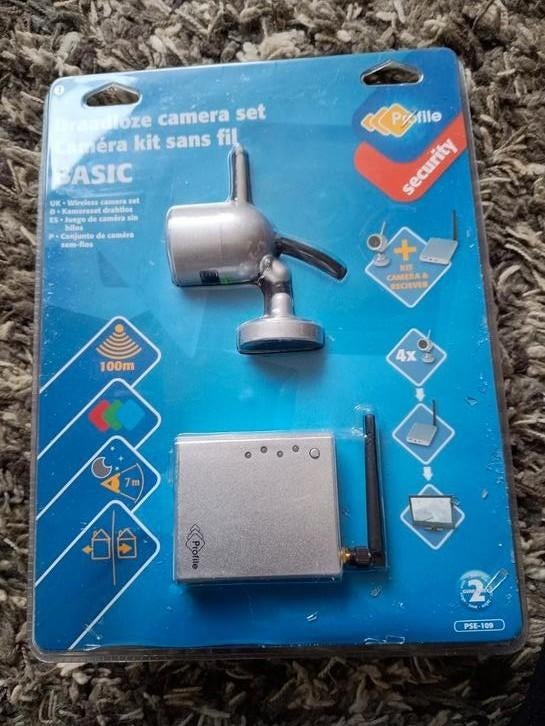 PROFILE draadloze camera set basic - PSE-109 nieuw, Audio, Tv en Foto, Videobewaking, Ophalen, Nieuw