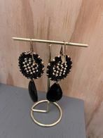 LOTT Gioielli oorbellen zwart met goud, Sieraden, Tassen en Uiterlijk, Oorbellen, Ophalen of Verzenden, Zo goed als nieuw, Zwart