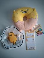 Gudetama donut plush + konjac sponge + sticky notes Sanrio, Verzamelen, Poppetjes en Figuurtjes, Ophalen, Nieuw