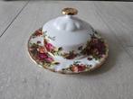 Ronde Botervloot Royal Albert Old Country Roses, Antiek en Kunst, Ophalen of Verzenden