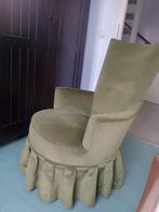 Vintage fauteuils, Huis en Inrichting, Fauteuils, Ophalen, Gebruikt, 75 tot 100 cm, 50 tot 75 cm